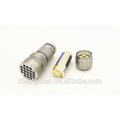 Factory Wholesale 3 * AAA Cell Powered Pocket Housing Aluminium 21 conduit les meilleures torches